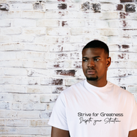 Strive for Greatness Bold Graphic Tee